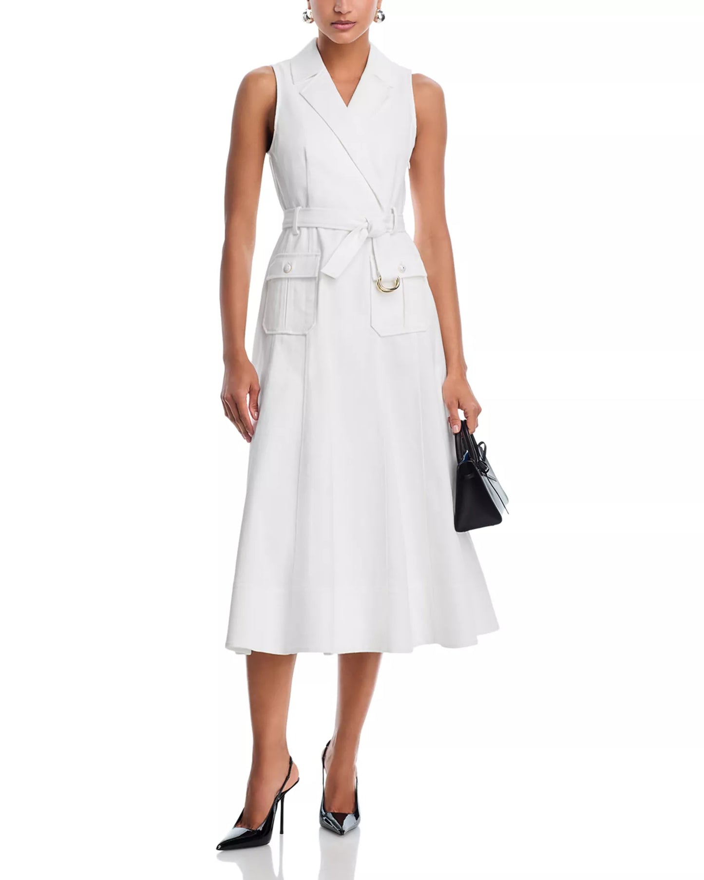 White Denim Lenessa Dress