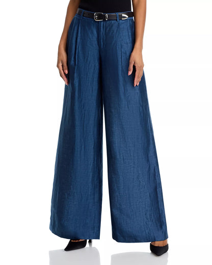 Allanah Mid Rise Wide Leg Pants