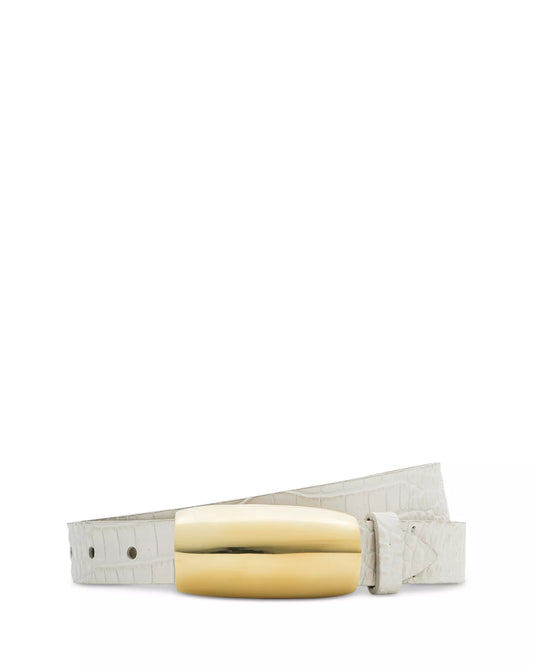 Vintage White Marlowe Belt
