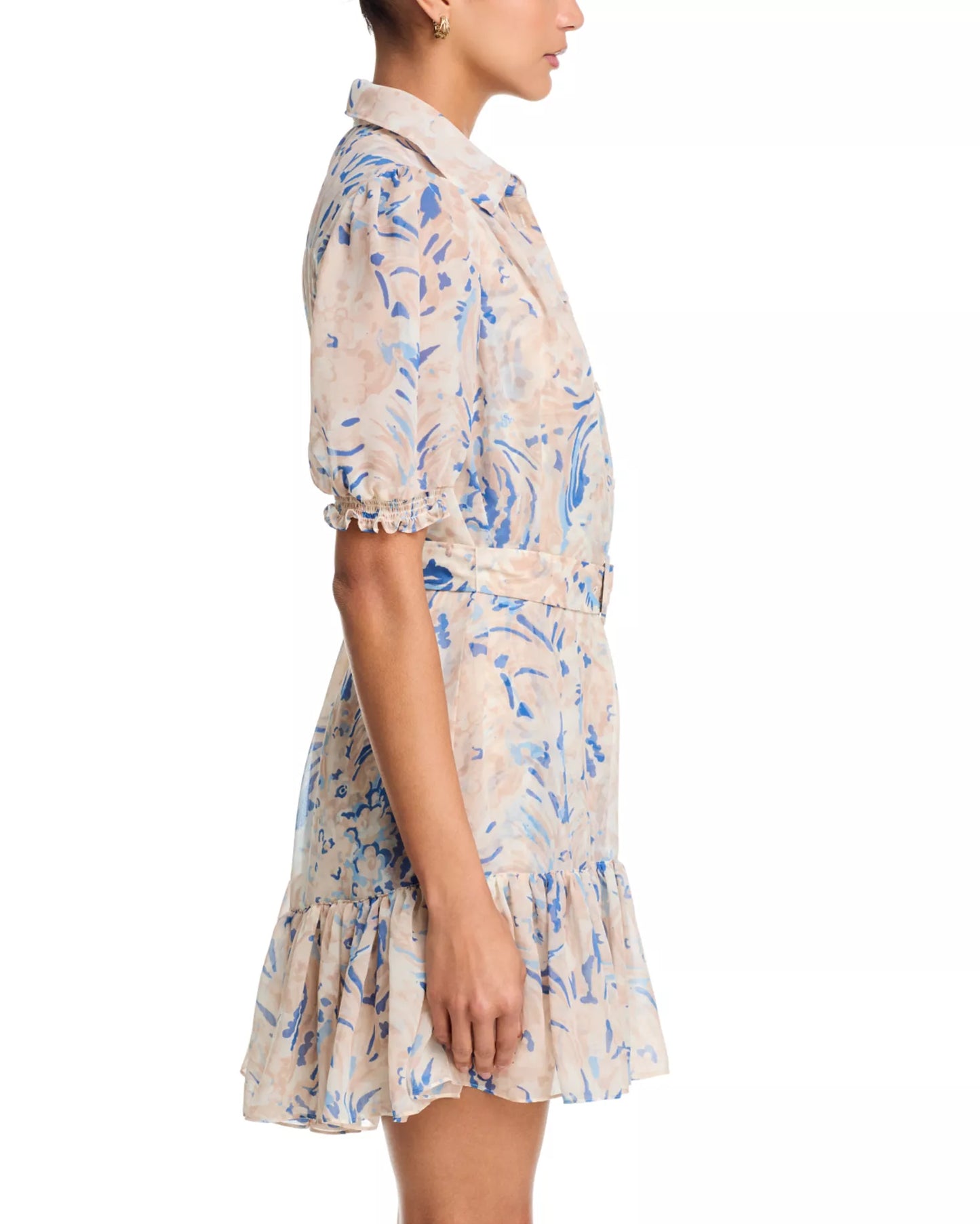 Daisy Swirl Halbini Dress