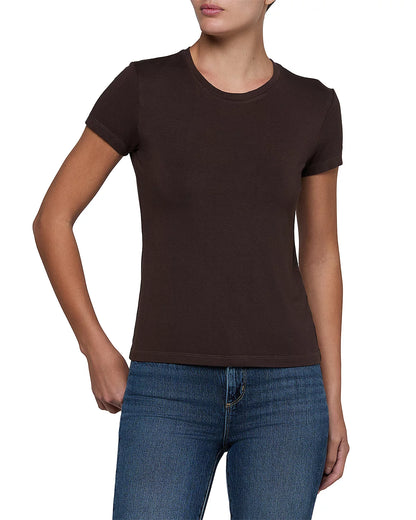 Java Brown Ressi Crew Tee