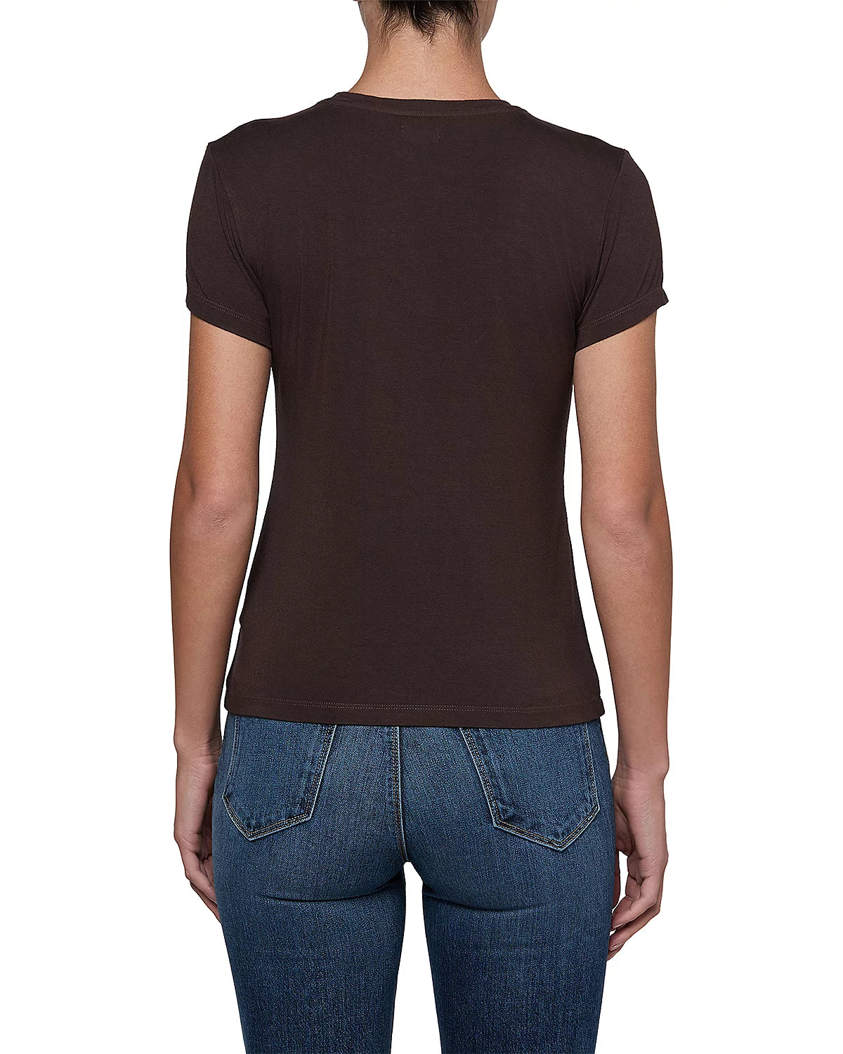 Java Brown Ressi Crew Tee