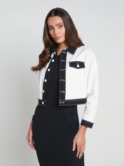 Koda Contrast Denim Jacket