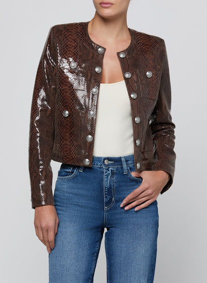 JAYDE COLLARLSS JACKET