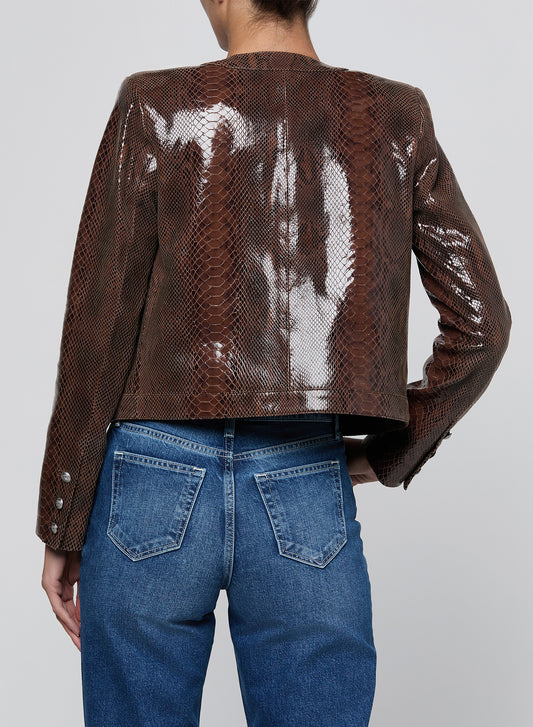JAYDE COLLARLSS JACKET