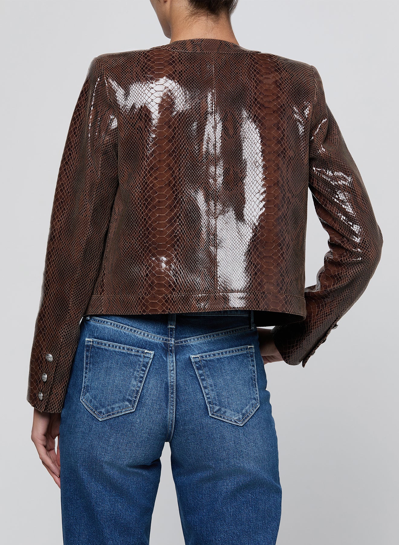 JAYDE COLLARLSS JACKET