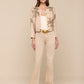 Lian Collarless Palm Jacket