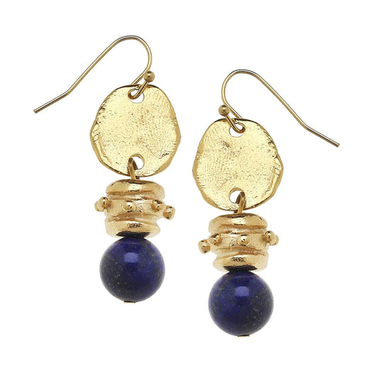 Bee & Black Onxy Earrings