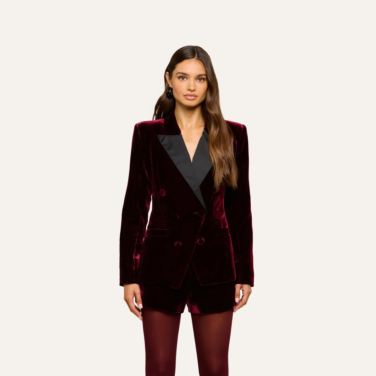 Deep Port Kyomi Velvet Blazer