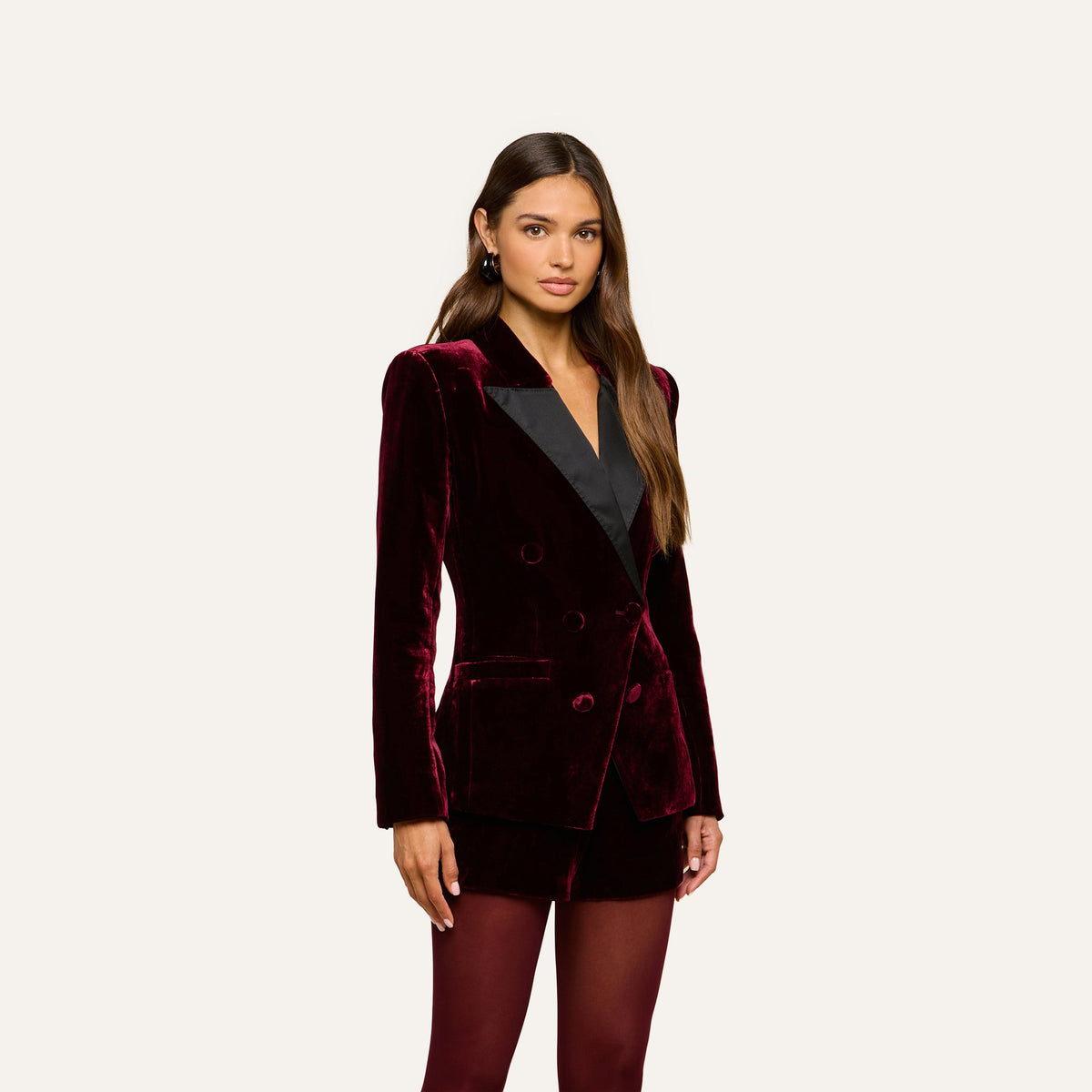 Deep Port Kyomi Velvet Blazer
