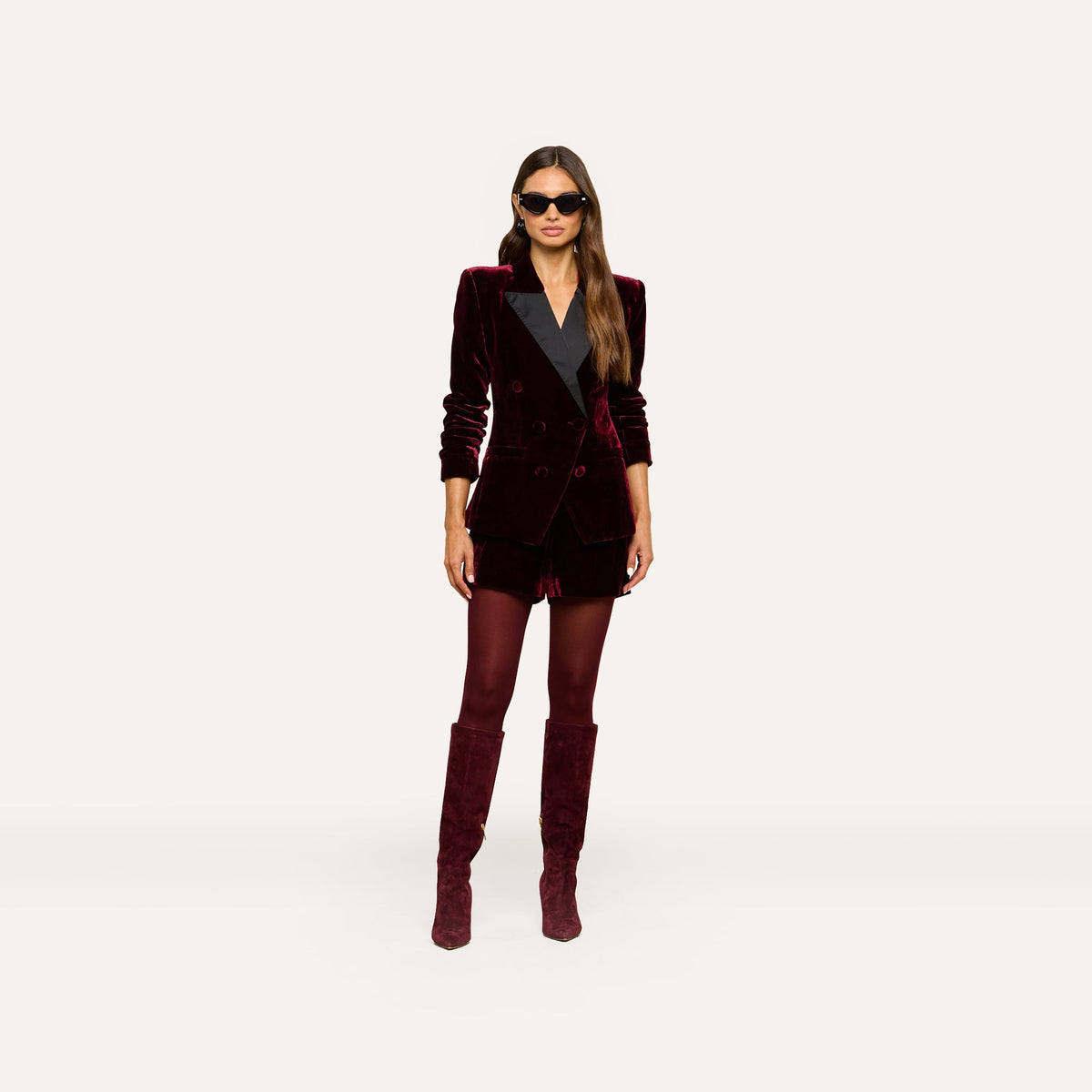 Deep Port Kyomi Velvet Blazer
