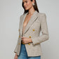 NEUTRAL KYOMI TWEED BLAZER