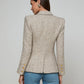 NEUTRAL KYOMI TWEED BLAZER