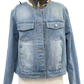 Orange Equestrian Denim Jacket