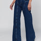 LESTAT H/R SEAMED WD LEG