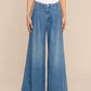 Jayani Pleated Wide Leg Jean