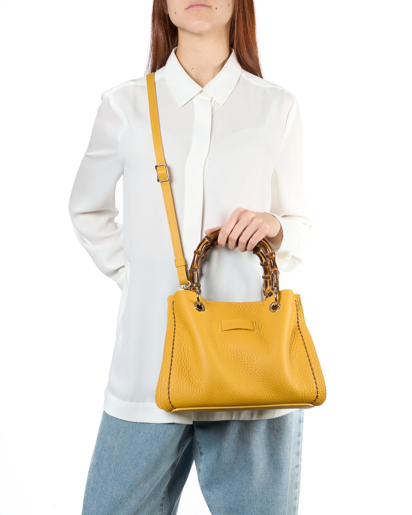 Posilipo Dijon Handbag