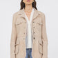 Meryl Waxed Suede Jacket