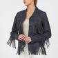 Annie Distressed Leather Jacket