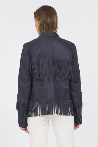 Annie Distressed Leather Jacket