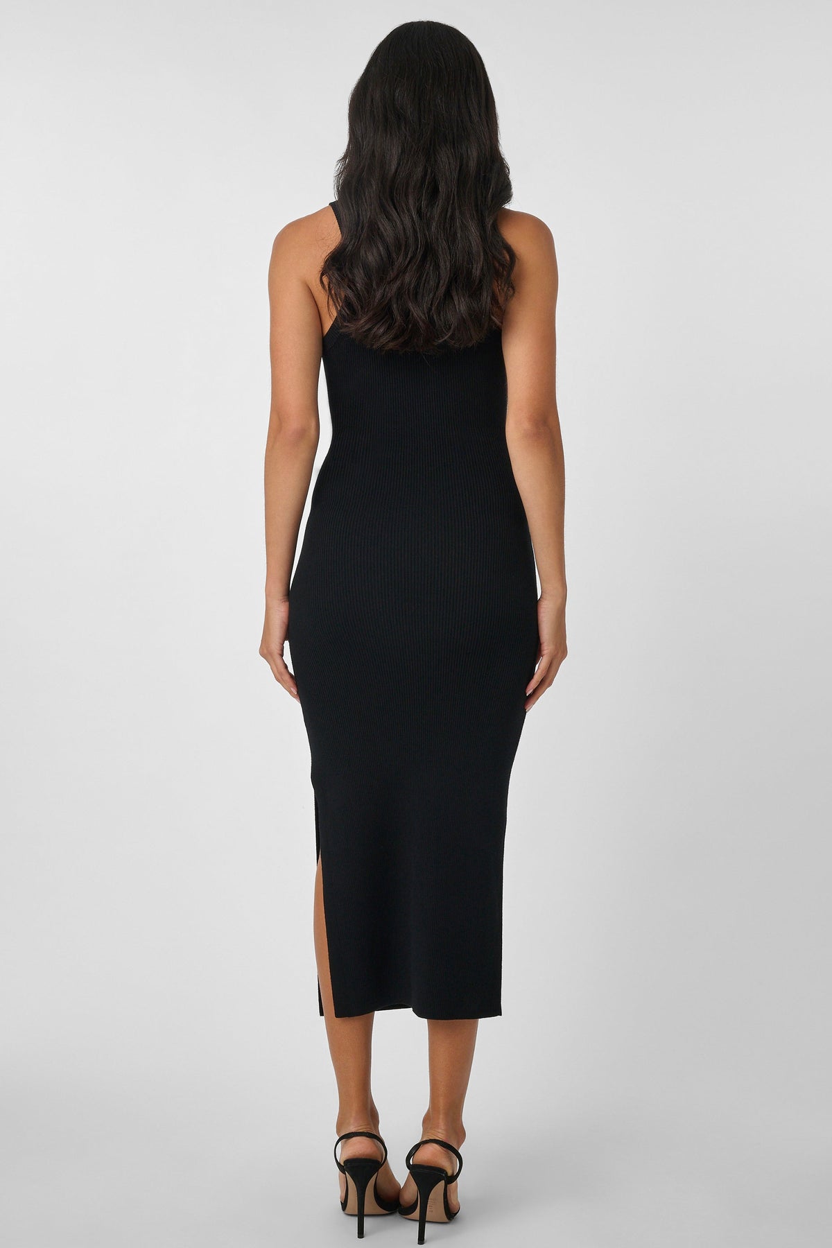 Jet Piper Tie Front Sleeveless Midi Dress