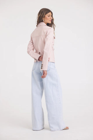 Brooke Burnished Leather Jacket