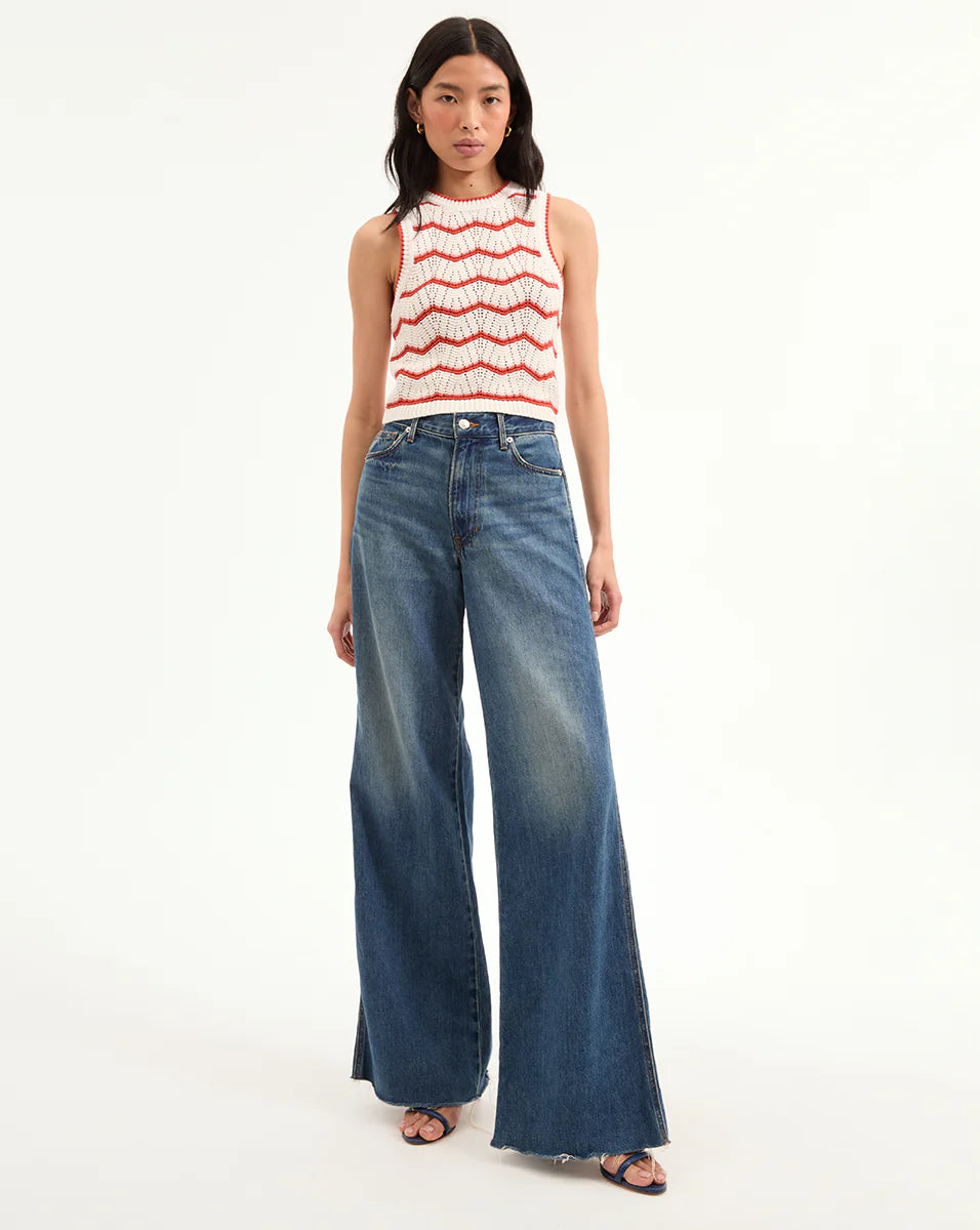 Jerrel Cropped Knit Tank