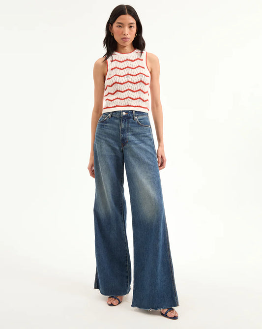 Jerrel Cropped Knit Tank