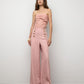 Pink Top With Detachable Straps