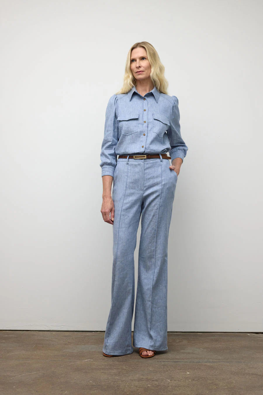 Denim Blouse