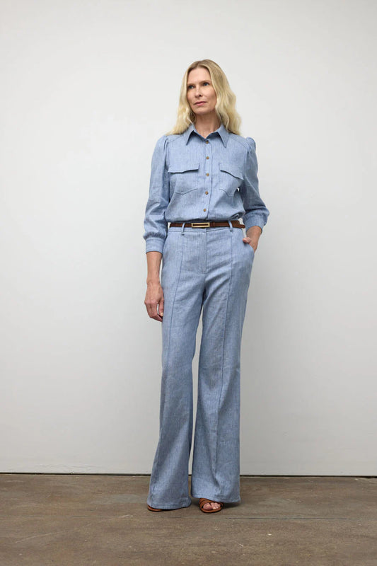 Denim Blouse