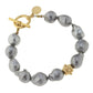 Grey Baroque Pearl Bracelet