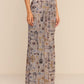 Pilar Wide Leg Pant - Houndstooth Key