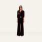 Deep Port Pilar Velvet Wide-Leg Pant