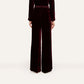 Deep Port Pilar Velvet Wide-Leg Pant