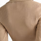 Almond Shimmering Merino Pullover