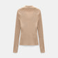 Almond Shimmering Merino Pullover