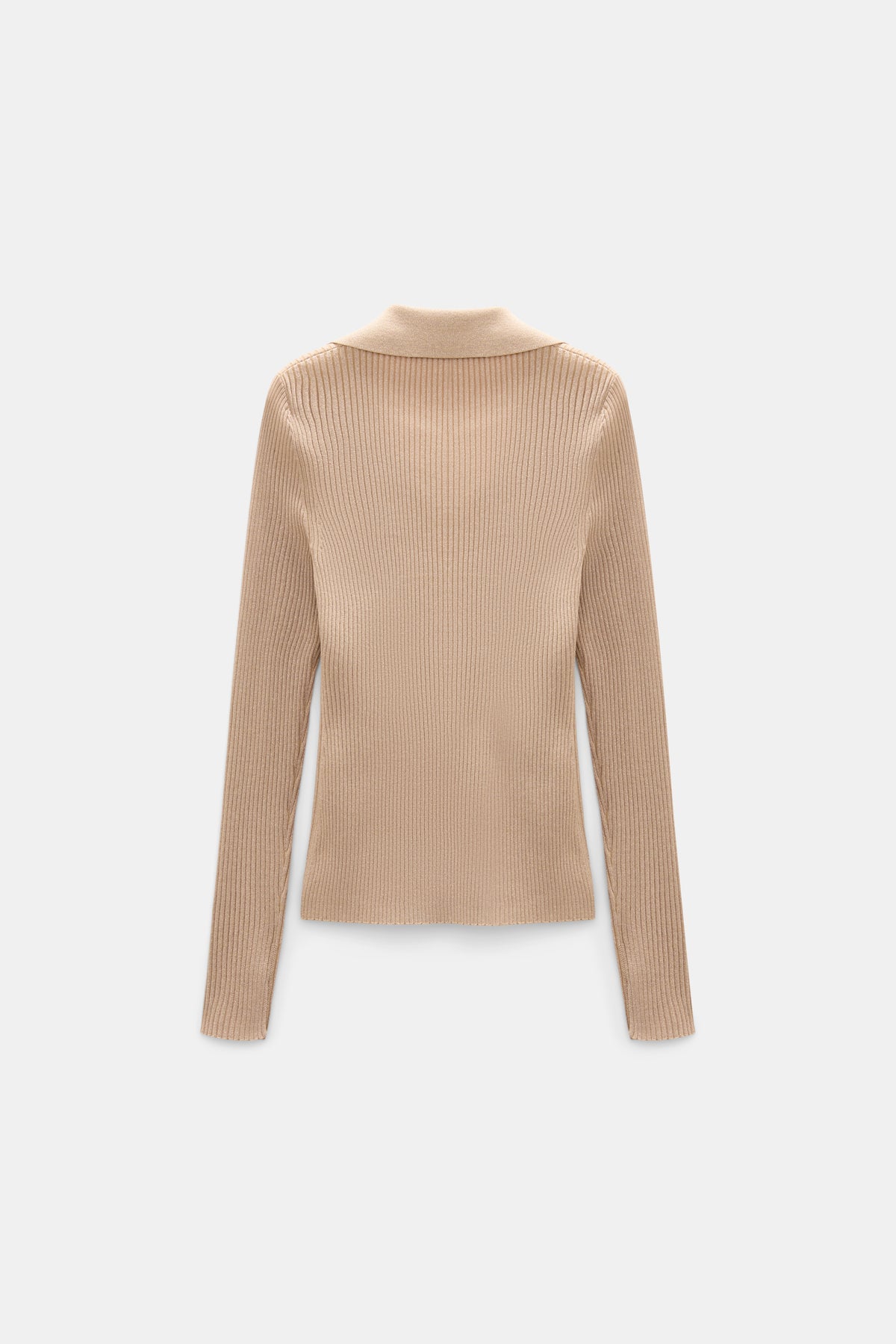 Almond Shimmering Merino Pullover