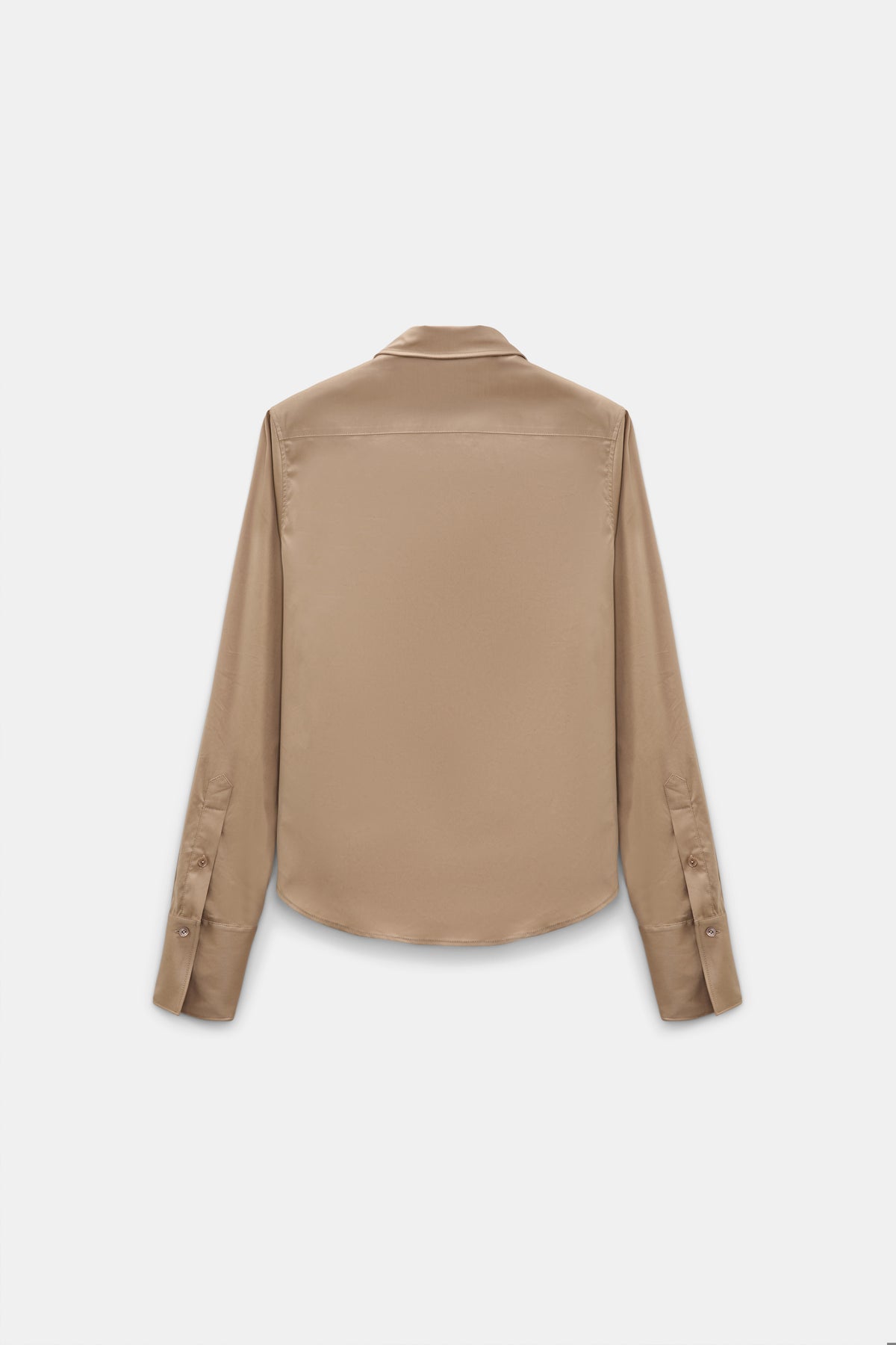 Almond Poplin Love Blouse