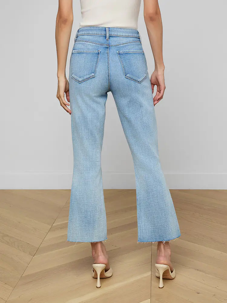 Kendra Cropped Flare Jean