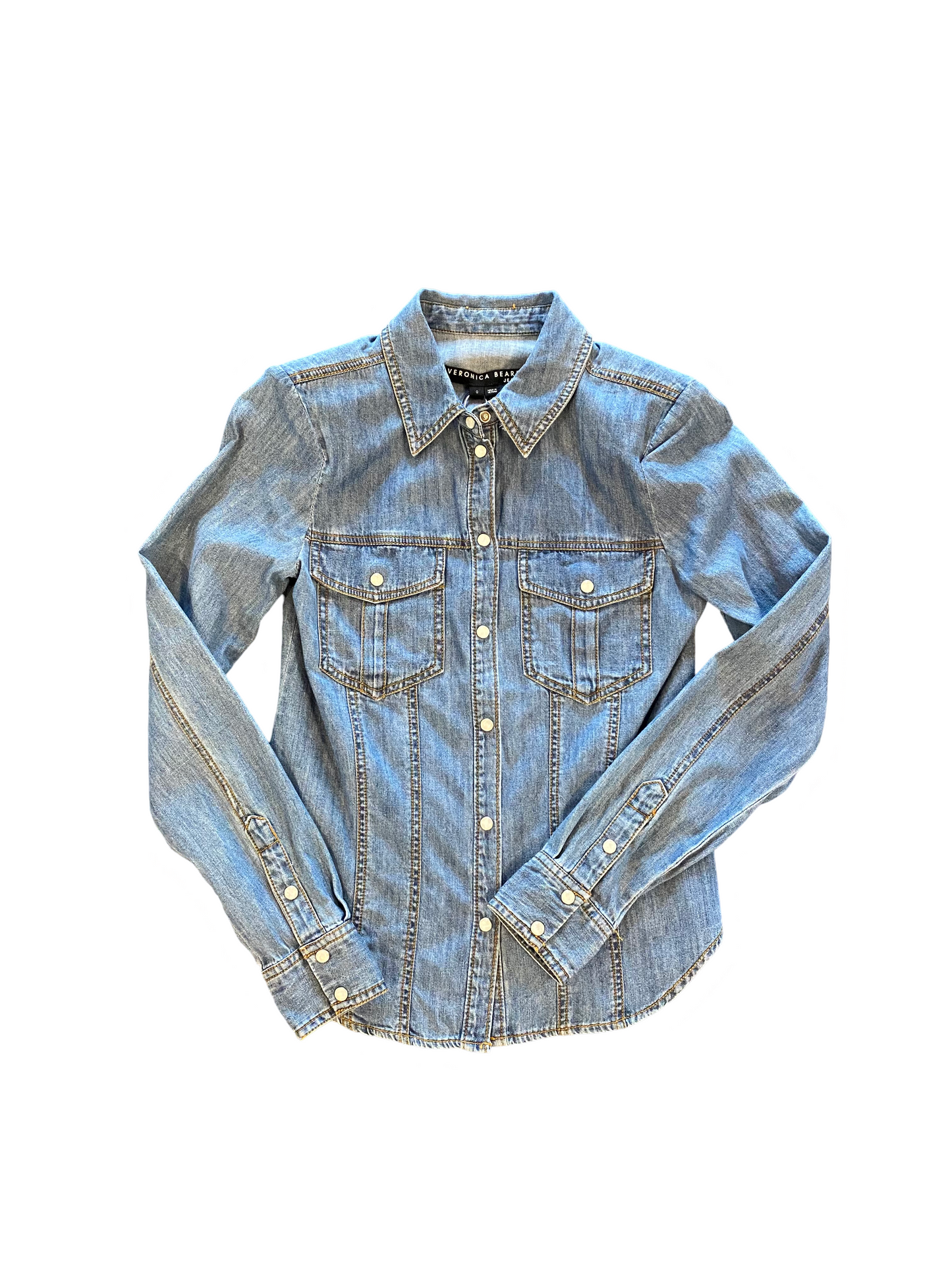 Crawford Denim Blouse