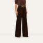 Coffee Bean Livvy Suede Trouser
