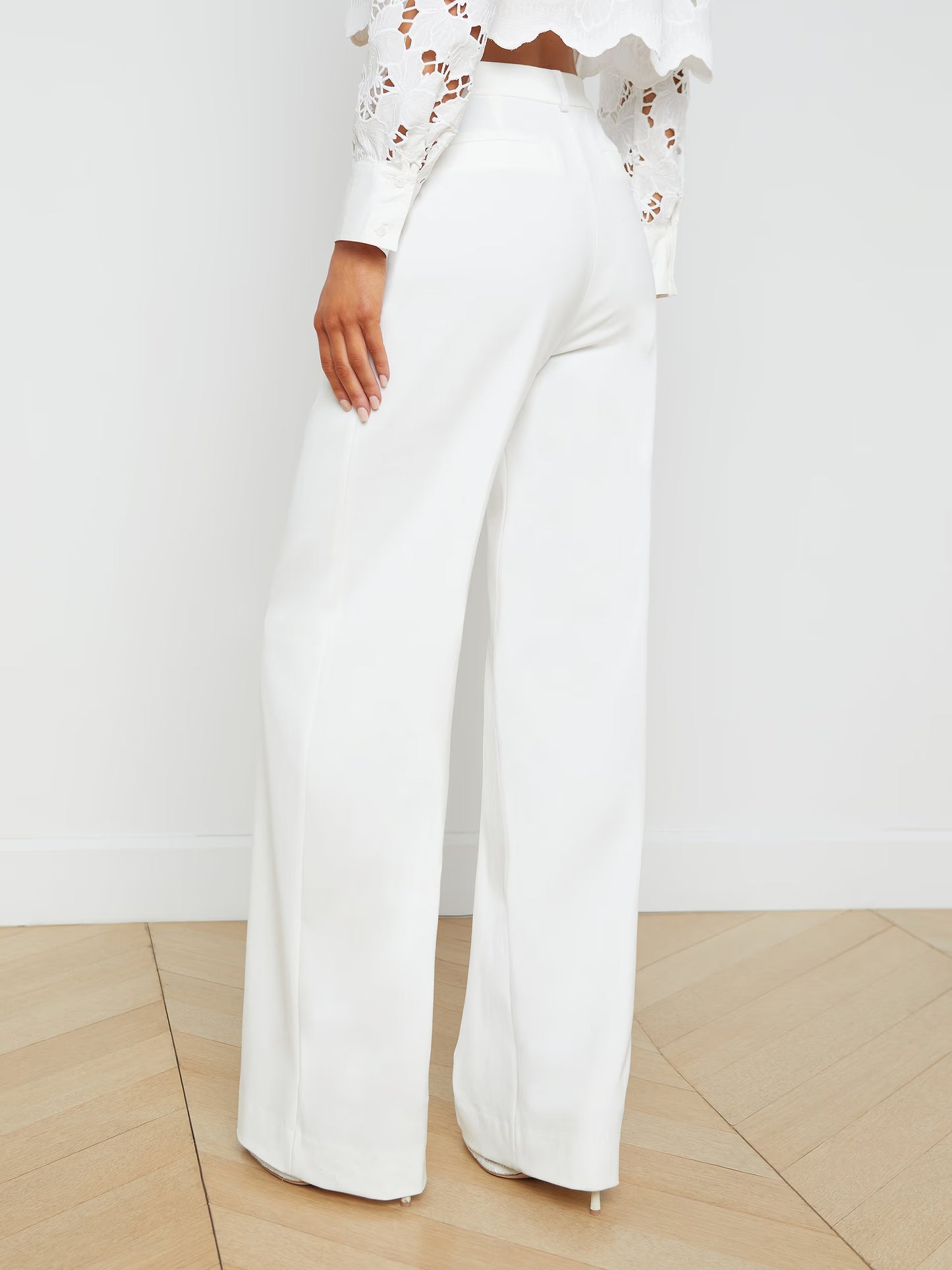 WHITE LIVVY TROUSER
