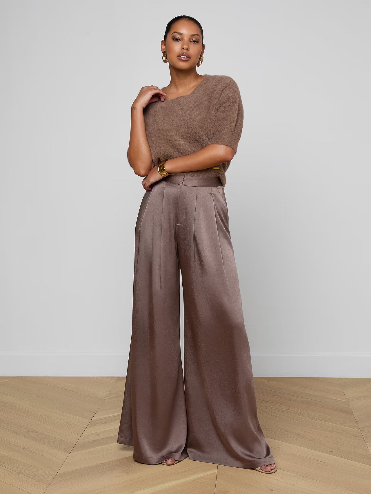Aubrie Satin Pant