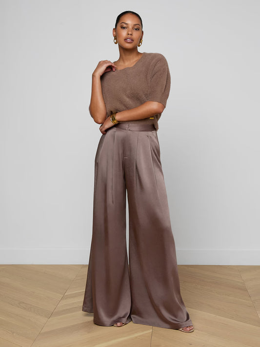 Aubrie Satin Pant
