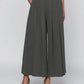 Novalynn Crop Pleated Pant - Ash Olive