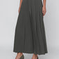 Novalynn Crop Pleated Pant - Ash Olive