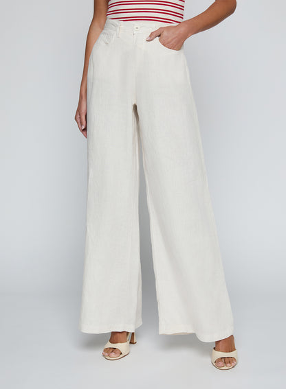 Amara Wide Leg - Vintage White