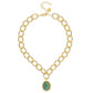 Jade Caroline Loop Chain Necklace