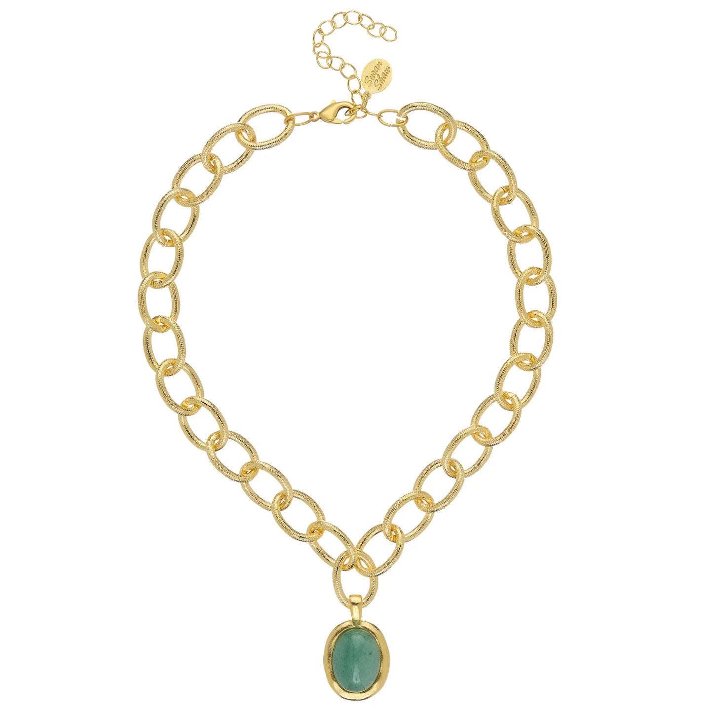 Jade Caroline Loop Chain Necklace